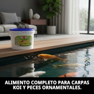 Moly Estanque Sticks 700g: Alimentación Ideal para Peces 2