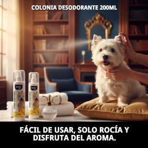 Colonia Desodorante para Perros 200ml - Frescura y Limpieza 2