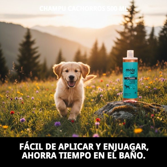 Champú para Cachorros 500 ml - Suavidad y Cuidado Natural