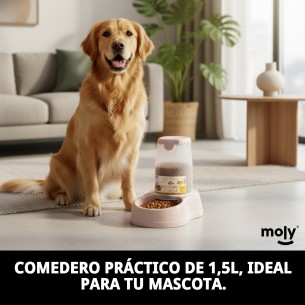 Comedero Break Reserva 1,5L para mascotas - ¡Práctico y elegante! 2
