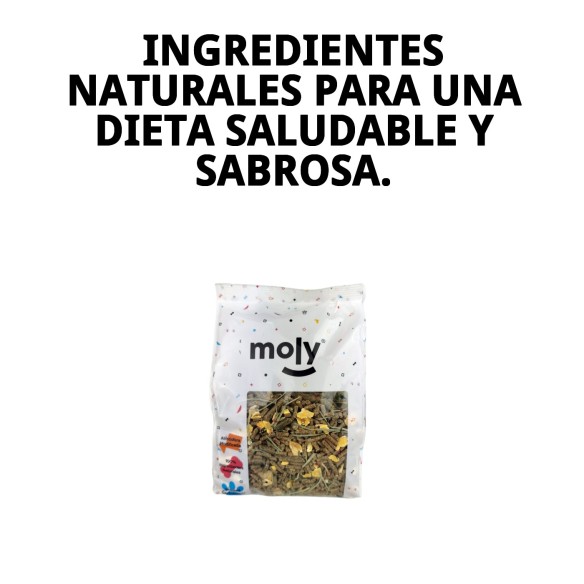 Alimento Nutritivo para Conejos y Cobayas Moly 800g