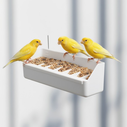 COMEDERO UNIVERSAL CON REJILLA 20X6X4H 5 UNIT