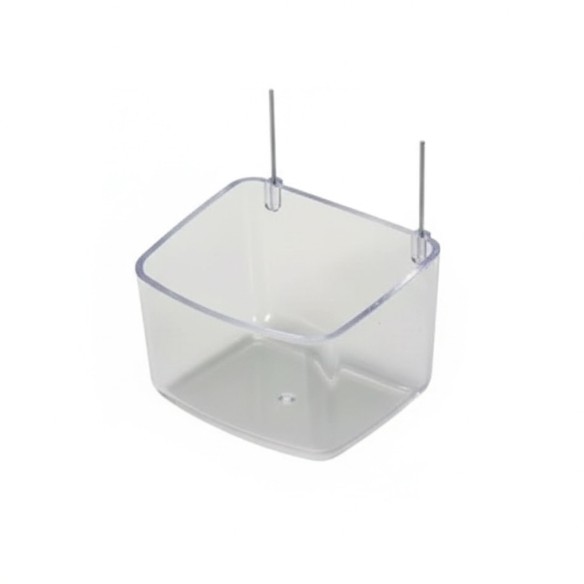 COMEDERO PAPAGAYO CON ALAMBRES 9X7X6.5 H 10 UNIT