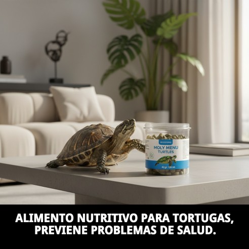 Alimento Moly Menu Tortugas 40g para salud y crecimiento óptimo