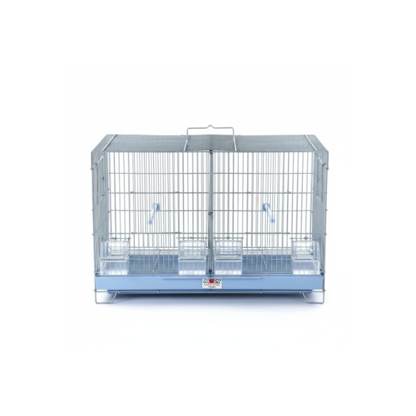 Jaulón de Cría Desmontable 58x32x37 cm para Mascotas