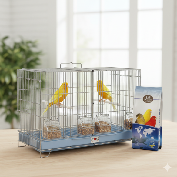 Deli Nature Canaris Base 20 kg | Mezcla Premium para Canarios