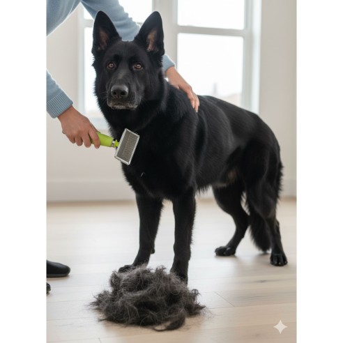 Carda Profesional Grande Silicona para Perros y Gatos