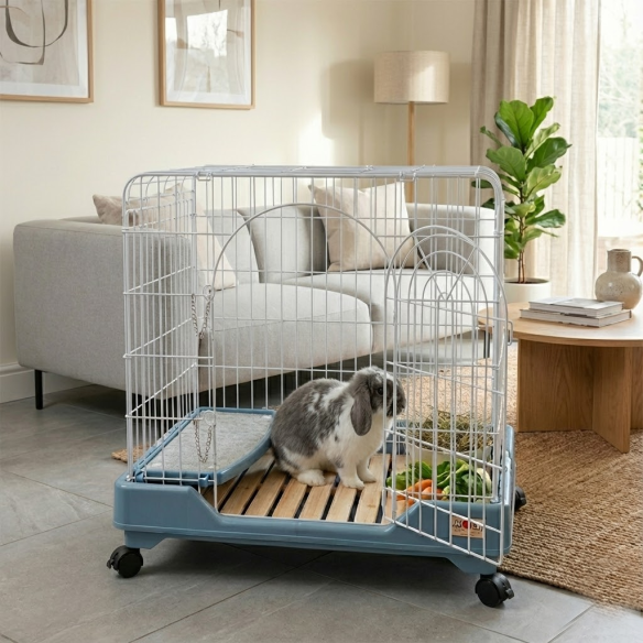 Jaula Conejo Living Love: Comodidad y Estilo para Mascotas
