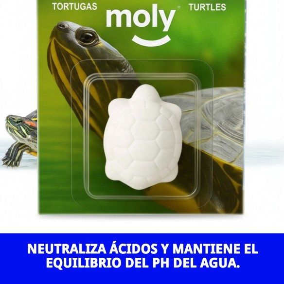 Moly Calcio para Tortugas Grandes - Fortalece su Caparazón