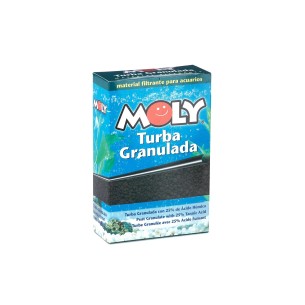 Moly Turba Granulada 325g para Acuarios y Filtración
