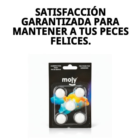 MOLY Fin de Semana Sticks: Alimento Ideal para Peces