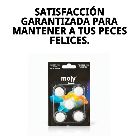 MOLY Fin de Semana Sticks: Alimento Ideal para Peces