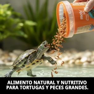 Alimento Gammarus para tortugas y peces - 125 gr 1180 ML 2
