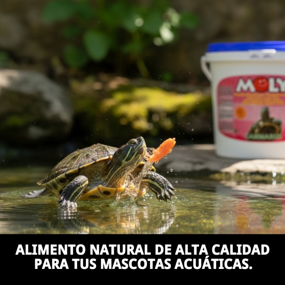 MOLY GAMMARUS 500g: Nutrición natural para tortugas y peces