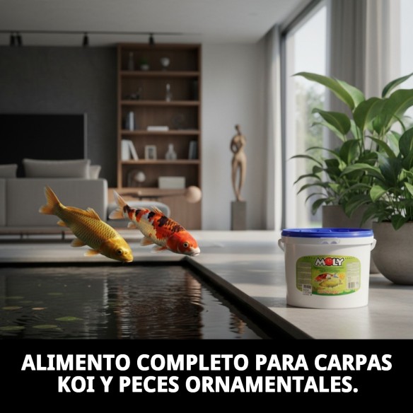 Moly Estanque Sticks 700g: Alimentación Ideal para Peces