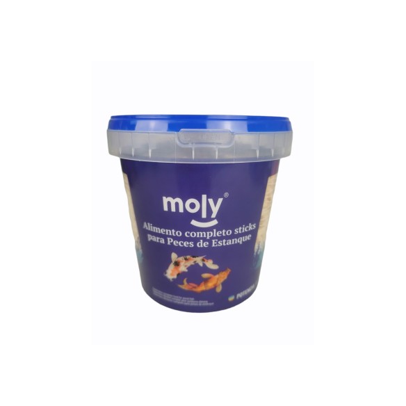 Moly Estanque Sticks 85g - Alimento Ideal para Peces Koi