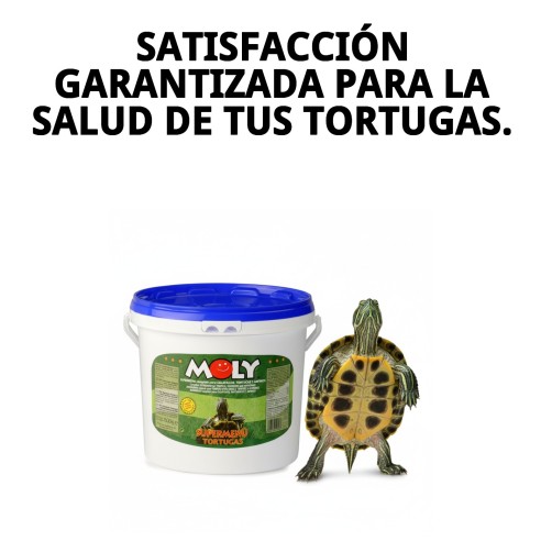 Moly Menú Tortugas 1.5 kg: Alimentación Ideal para Galápagos