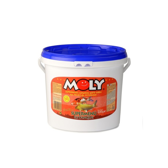 Moly Super-Menú Estanque: Alimentación Completa para Peces