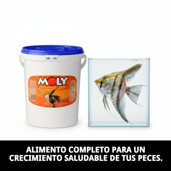 Alimento Completo Moly Tropical para Peces - 1 kg
