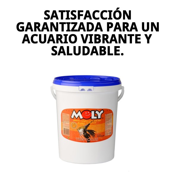 Alimento Completo Moly Tropical para Peces - 1 kg