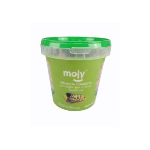 Alimento Completo Moly Tropicales 200g para Peces Omnívoros