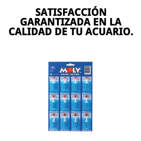 Difusor 2.5 cm para acuarios - Blister de 12 unidades
