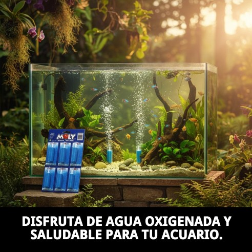 Difusor de Acuario 5 cm - Paquete de 6 Unidades