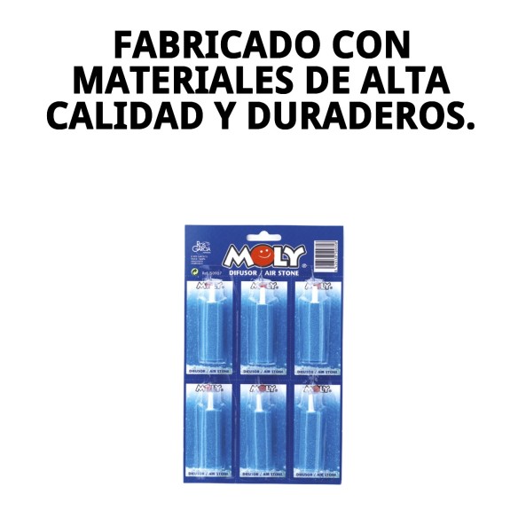 Difusor de Acuario 5 cm - Paquete de 6 Unidades