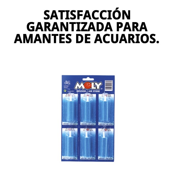Difusor de Acuario 5 cm - Paquete de 6 Unidades