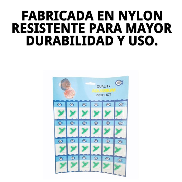 Llave Nylon T Empalme - Blister 24 Uds para Acuarios
