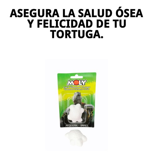 Moly Calcio para Tortugas Pequeñas - Alimentación Ideal
