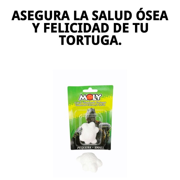 Moly Calcio para Tortugas Pequeñas - Alimentación Ideal