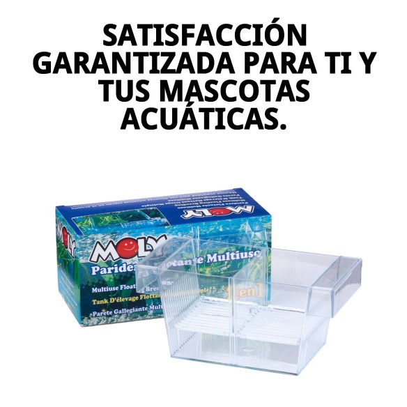 Paridera Flotante 2 en 1 Moly para Mascotas - 21x10x9,5 cm