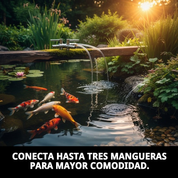 Llave Metálica 3 Salidas para Mascotas - Calidad y Durabilidad