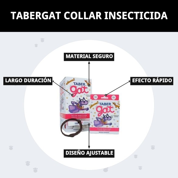 Collar Insecticida Tabergat - Fabricante y Proveedor | Moly