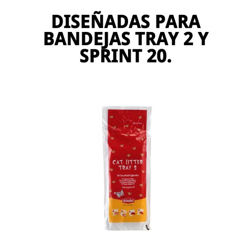 Bolsas Bandejas Grandes B-10 PCS para Higiene de Mascotas