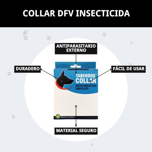 Collar DFV Insecticida: Protección Efectiva para tu Perro