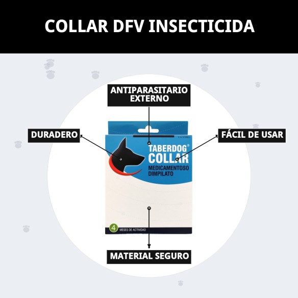 Collar DFV Insecticida: Protección Efectiva para tu Perro