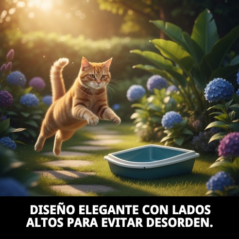 Cornisa Cat Litter Tray 2: Diseño y comodidad para tu gato