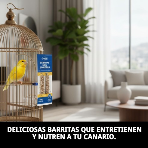 Barritas de Miel para Jilgueros - Energía y Sabor 2 Unid