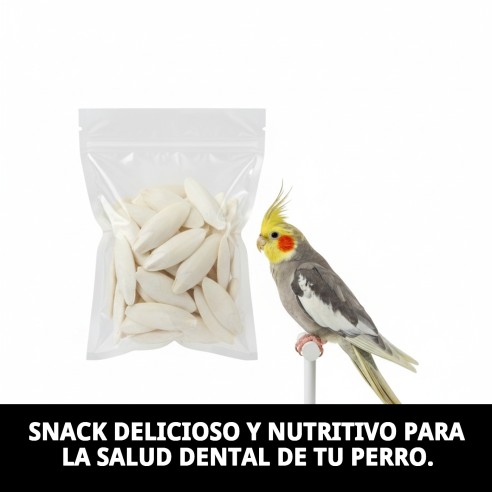MOLY HUESO DE JIBIA 50 pzas - Snack ideal para tu mascota