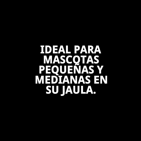 Comedero Int. 23cm con Gancho Metálico para Mascotas