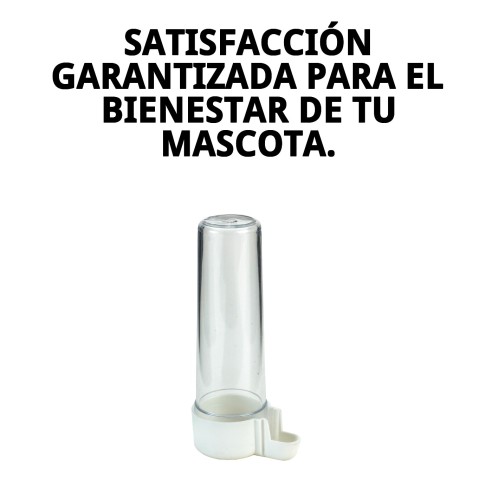Bebedero Tubo N.2 Largo para Mascotas - Accesorios de Jaula