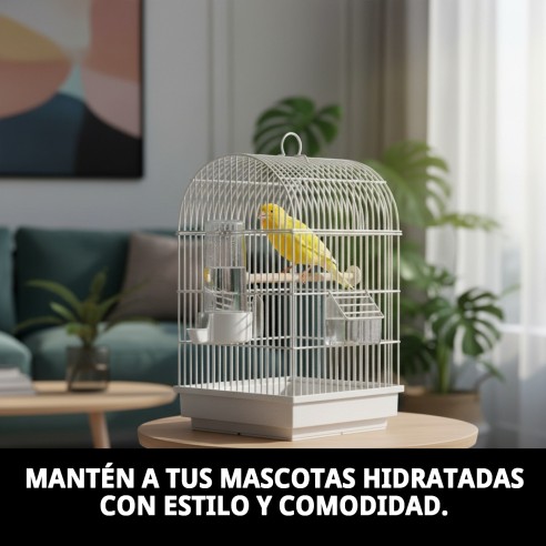 Bebedero Tubo Firenze Maxi para tu mascota - Accesorios jaulas