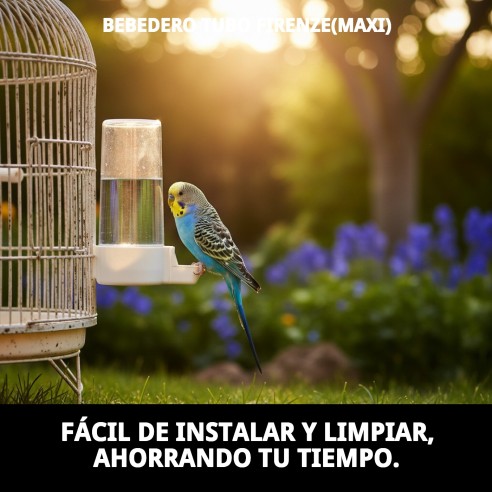 Bebedero Tubo Firenze Maxi para tu mascota - Accesorios jaulas