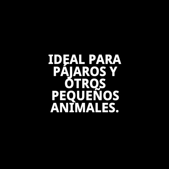 Comedero Exótico de Hierro 11 cm para Mascotas