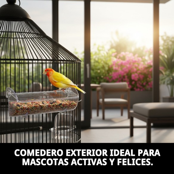 Comedero Exterior 23cm: Ideal para tus Mascotas al Aire Libre