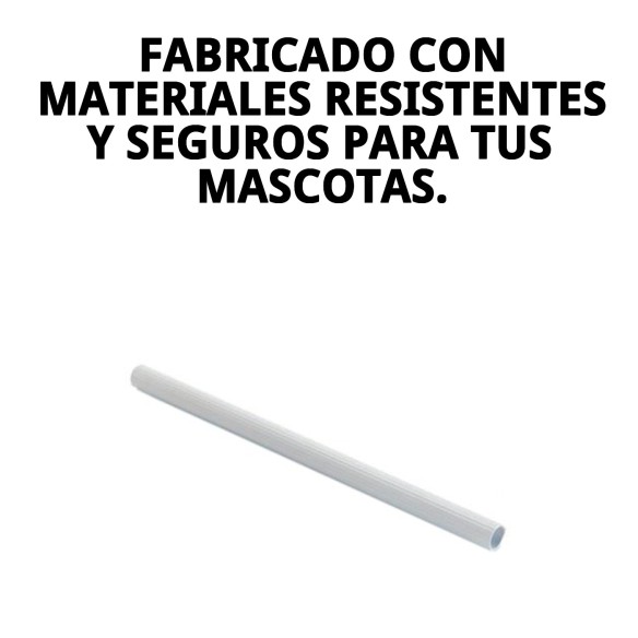 Palo Plástico de 1 Metro para Jaulas de Mascotas