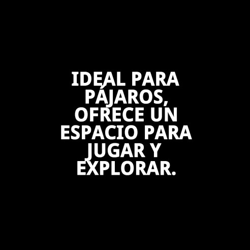 Palo Plástico de 1 Metro para Jaulas de Mascotas