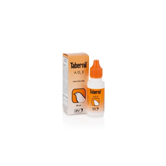 Tabernil A+D3+E 20ml para la salud de tus aves